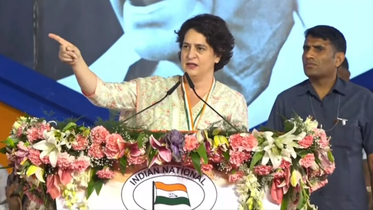 Congress Workers Have Courage To Fight BJP, Says Priyanka Gandhi Vadra ...